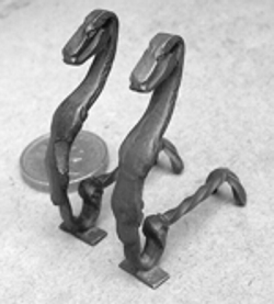 Swan Fire Dogs