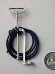 Stirrup pump with hose