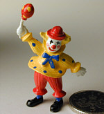 Clown with balloon