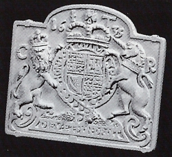 17th Century 'Cast-Iron' Fire Back-Plate