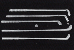 Set of Golf Clubs & Ball (old style)