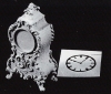 French Rococo Style Clock