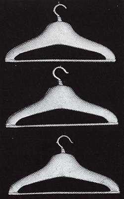 Coat Hangers x 3