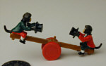 See-saw monkeys - jointed