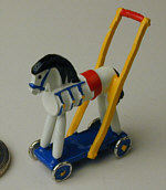 Push along horse