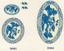 Willow Motif Pattern Transfers